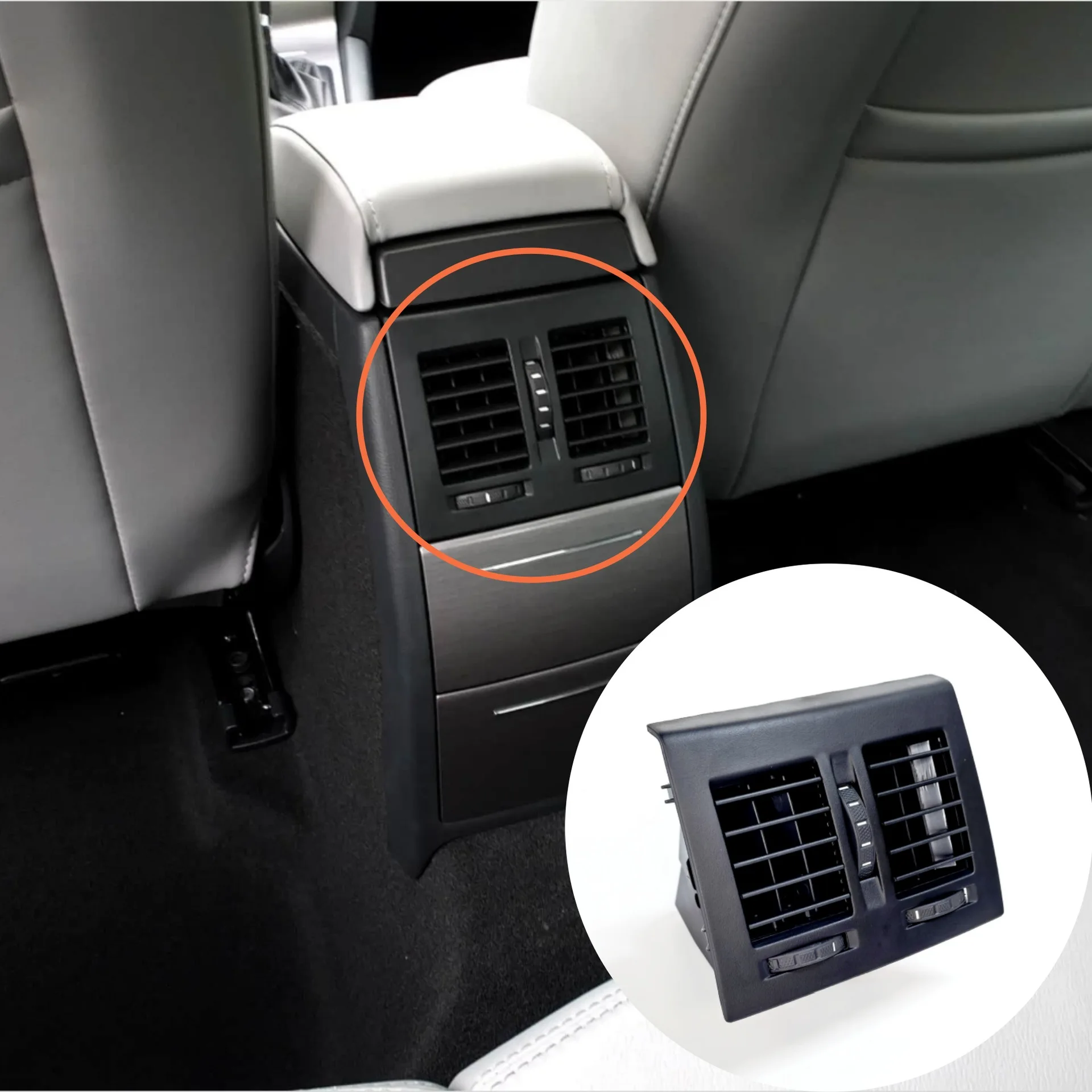 

Для Skoda Octavia подлокотник, заднее воздуховыпускное отверстие, розетка кондиционера, жалюзи кондиционера 1ZD819203