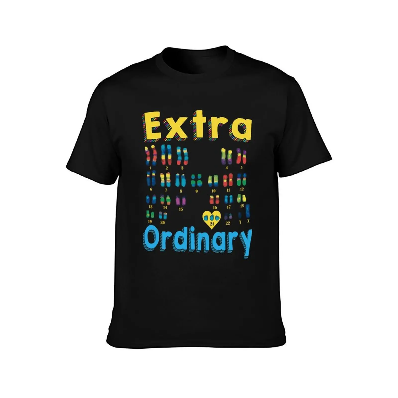 Extra Ordinary XY Boy Trisomy 21 World Down Syndrome T-Shirt Holiday Lightweight T-Shirt