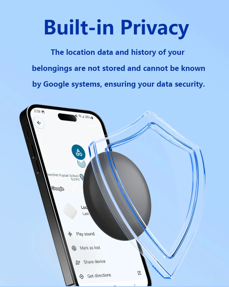 Localizador GPS de seguridad Android, aplicación de búsqueda de Google, etiqueta inteligente antipérdida en tiempo Real para Moto Samsung, localizador de artículos para el hogar, Kit de succión