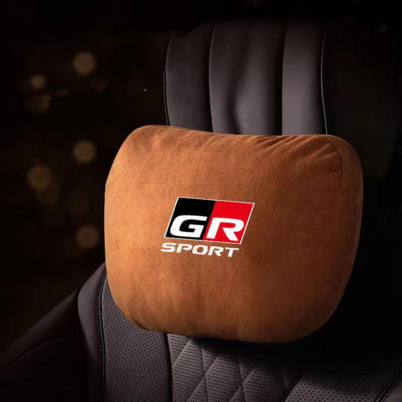 

Top Quality Car Headrest Neck Support Seat Soft Neck Pillow for Toyota GR Sport C-HR Gazoo RAV4 Racing Mirai Avensis Prado