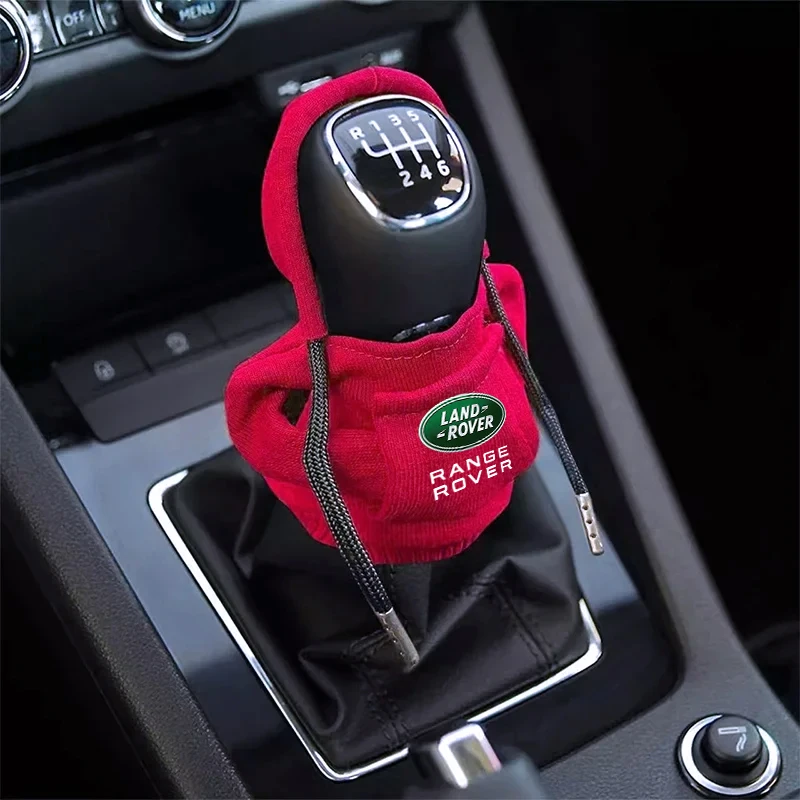 Universal Hoodie Car Gear Shift Cover Car Interior Accessories For Land Rover Range Discovery Sport Guardian 4 Freelander 2 etc