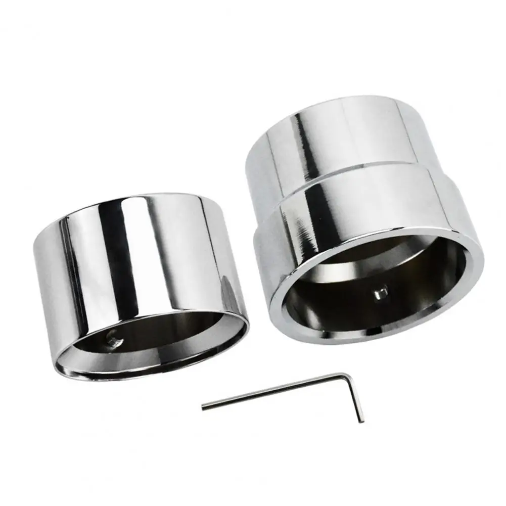 

Motorcycle Rear Axle Nut Covers Chrome Plated Rear Axle Nut Covers for Vrsc Springer Motorcycles Corrosion Resistant for Easy