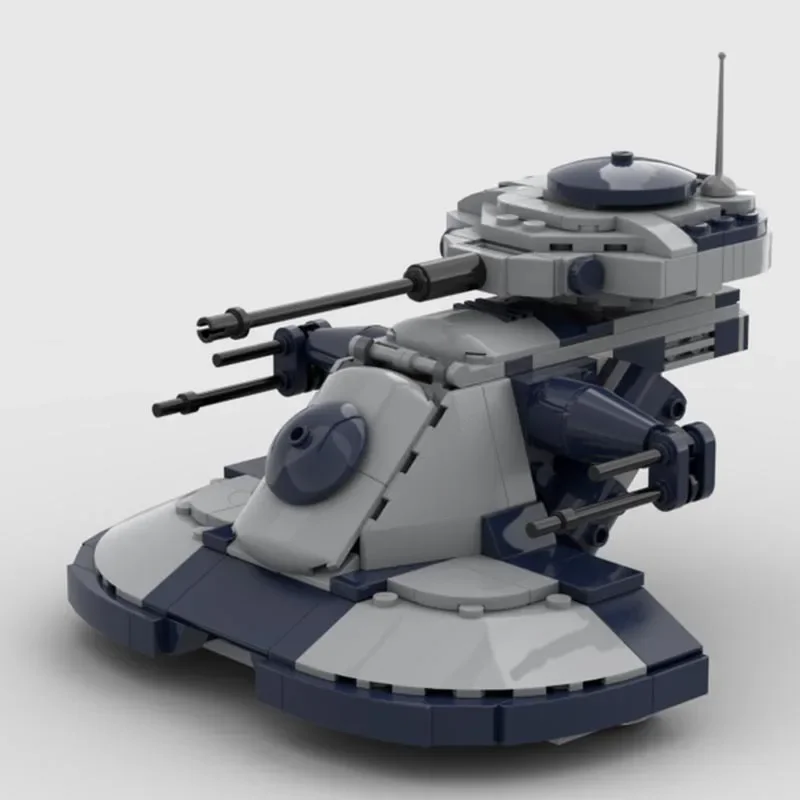 New AAT 75283 Modified Space Series Armored Assault Tank Model MOC-96059 Building Block DIY Toy Gift