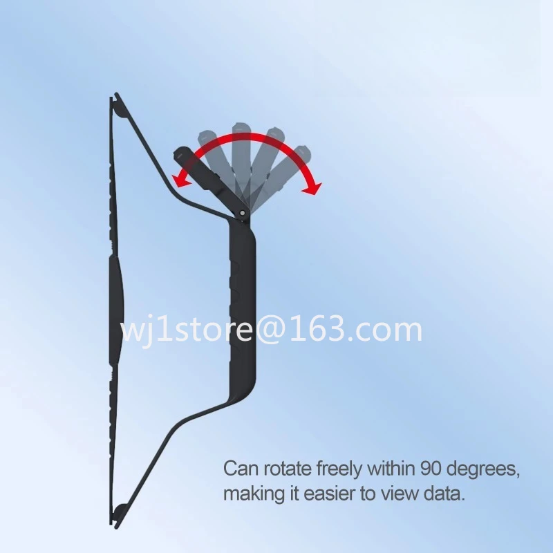 Horse heart rate sensor, with backlit LCD screen, waterproof fast measurement, high precision, adjustable display angle KYTO2596