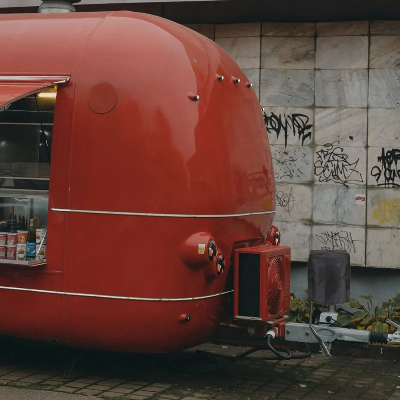 

Trailer Hitch Cover Premium Fabric Protection For Rv Trailer Tongue Jack Outdoor Utility Tow Hitch Protective Cover