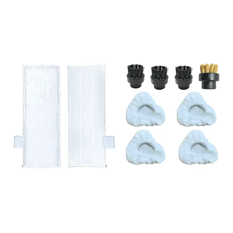 A83X-Steam Mop Pads For Dupray Steam Cleaner Replacement Parts Steam Bonnet Triangle Steam Brushes