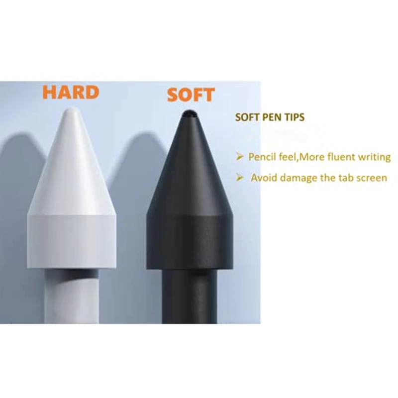 Touch Screen Stylus Refill Soft Head Nib For Samsung S6 S6lite S7 S7fe S8 S22U S21U S23 N10 N20 Refill Accessories