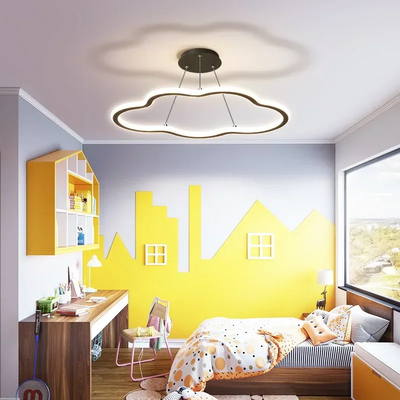 Decoration LED Child Chandelier Ceiling Mounted Modern Lighting For Foyer Boy Girl Bedroom Study Room Home Decor Interior Fix
