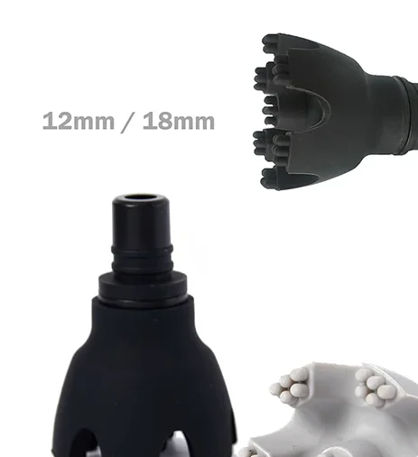 1 stücke Ersatz Köpfe Für Massage Pistole Muskel Stimulator Körper Entspannung Gestaltung Ausübung Fascia Gun Massage Köpfe