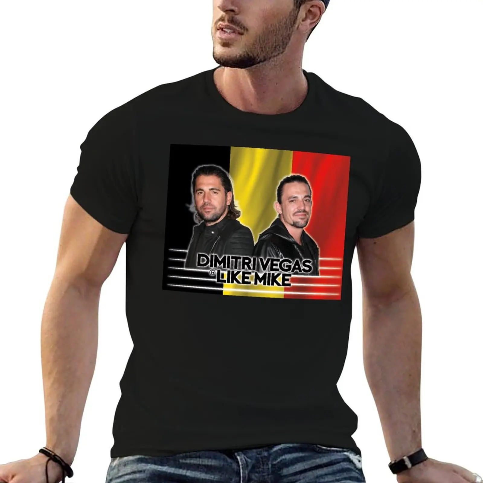 Camiseta con estampado de arte callejero de Dimitri Vegas & Like Mike