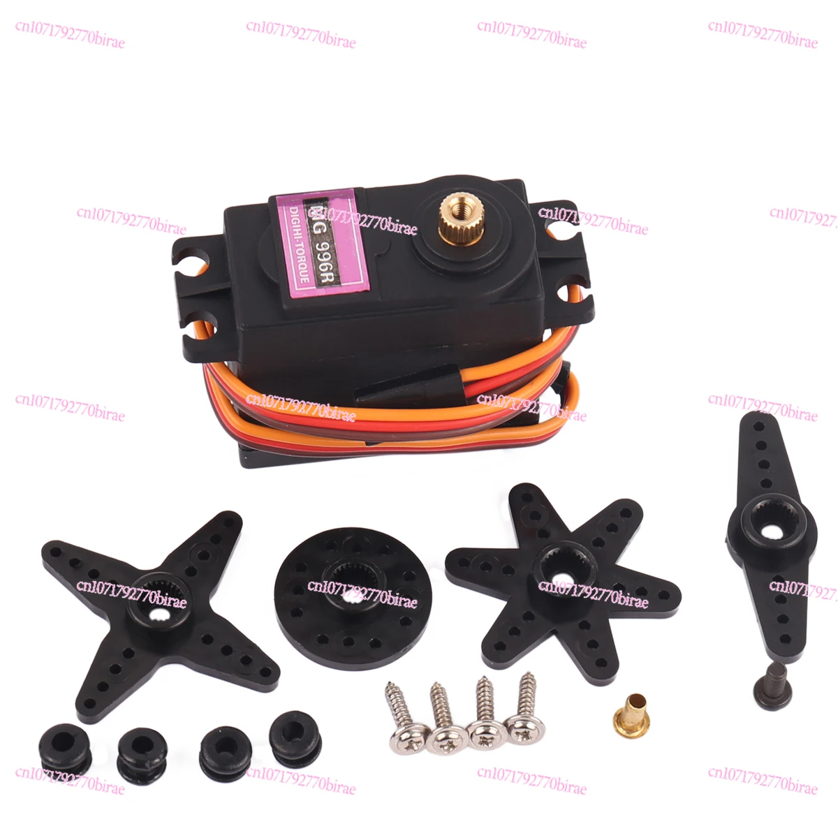 

90 Degree Double Bearing MG996R MG995 High Torque Metal Steering Gear, Model Aircraft, Remote Control Car