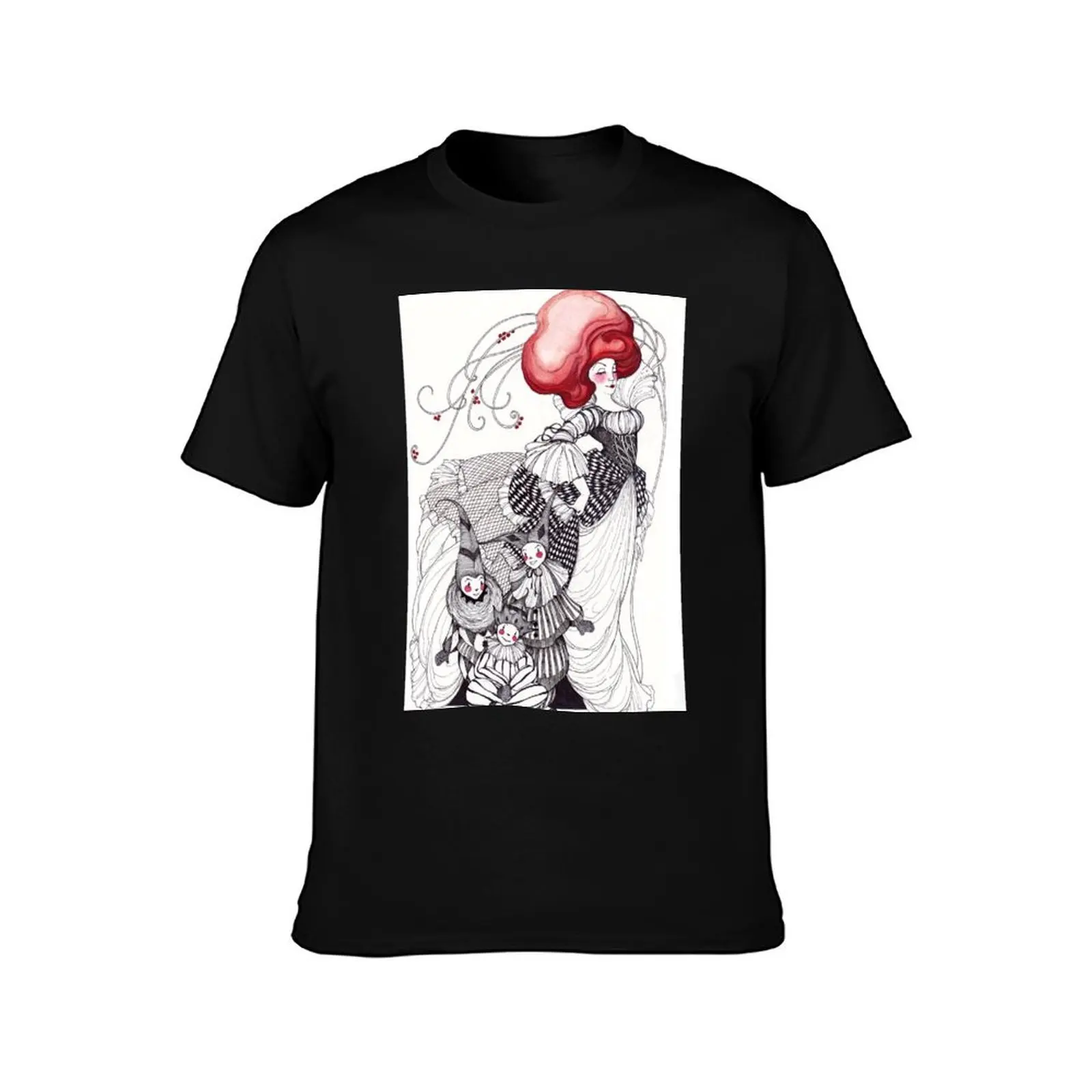 Mother Ginger and her Pulchinelles T-Shirt Dry Fit Athletic Short Sleeve Shirt T-Shirt