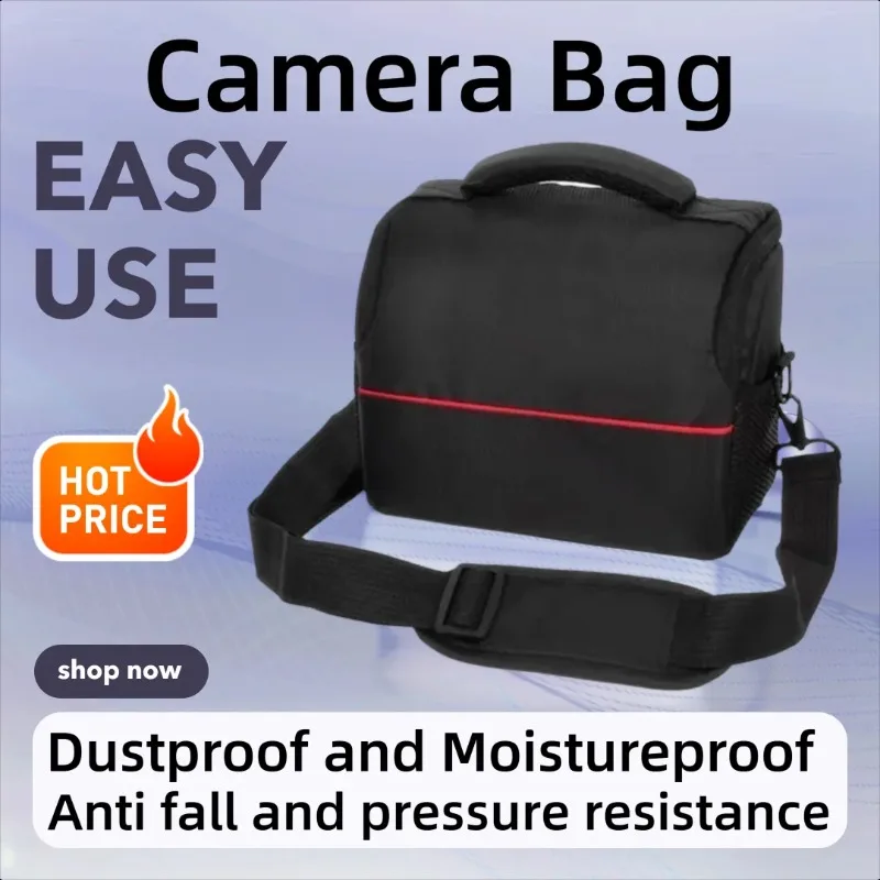 

For Canon for Sony Universal Portable Digital Camera Bag Shoulder and Crossbody Carrying