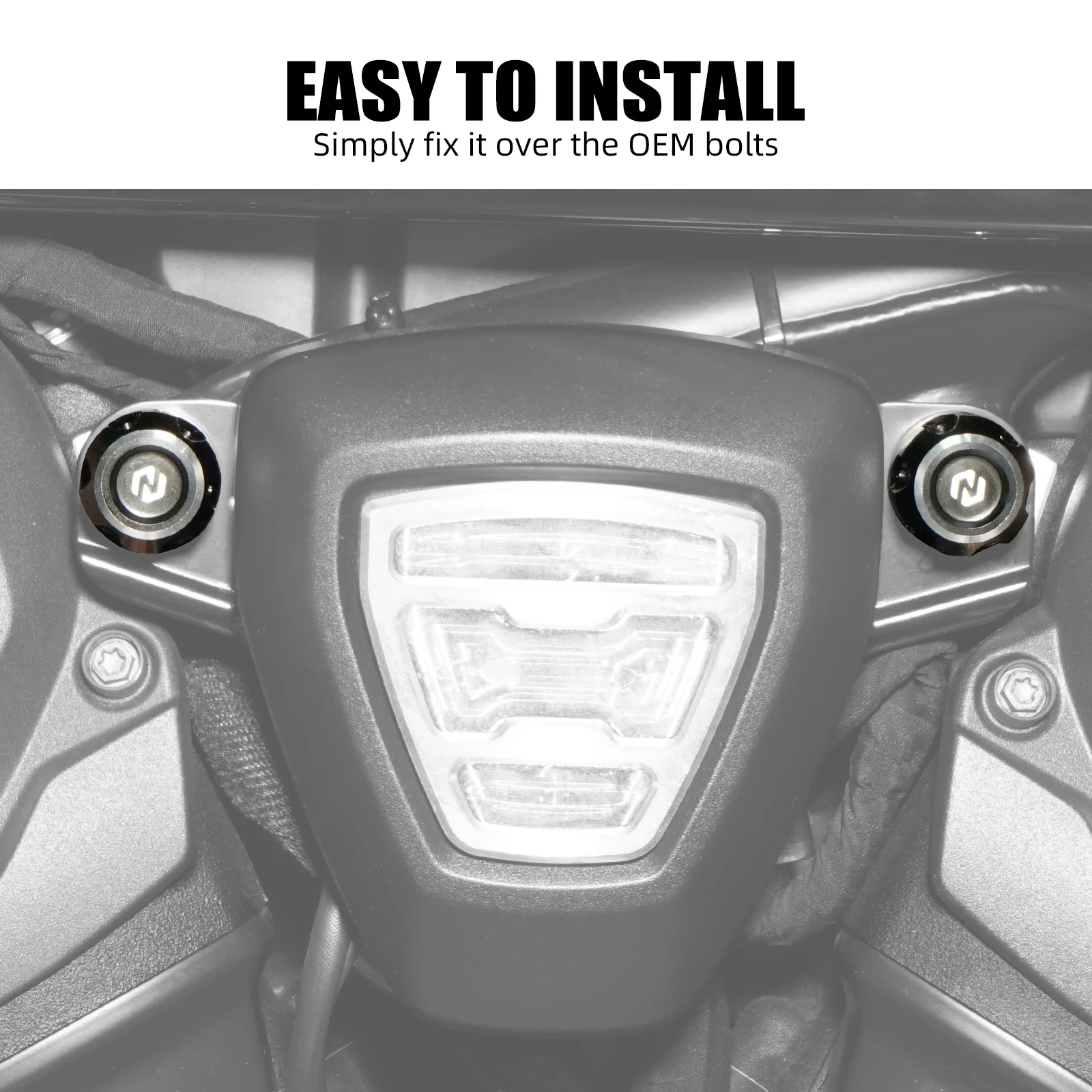 Für Harley Sportster S RH1250S 2021 2022 2023 2024 Motor Zündspule Halterung Schraube/Seite Abdeckung Pan America 1250 RA1250 RA1250S – Detail 13