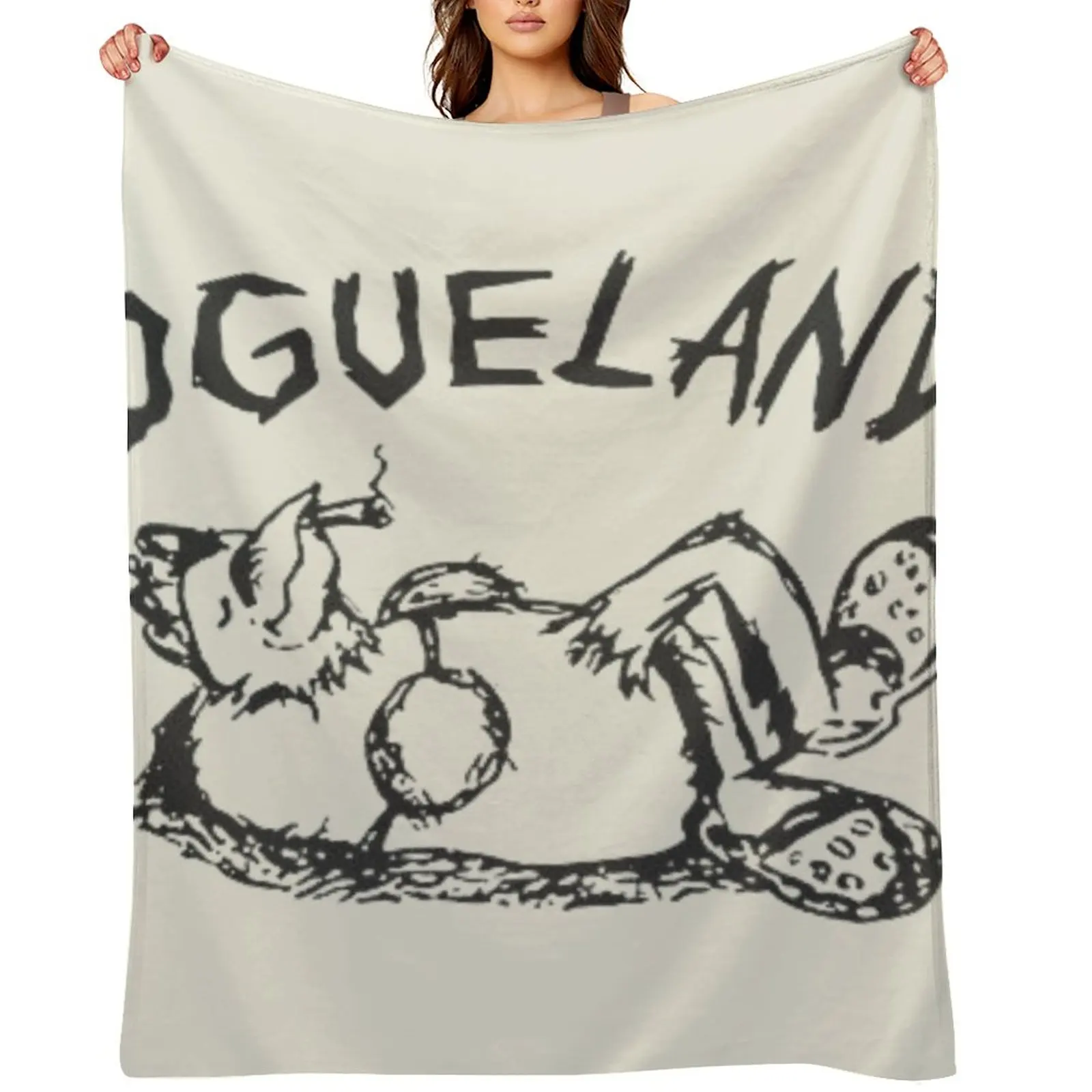 

Poguelandia Flag Throw Blanket warm for winter Giant Sofa Baby Hairys Blankets
