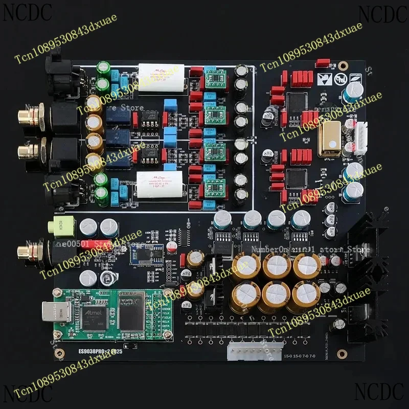 Dual Core ES9038PRO DAC Board Supports DSD Decoding 384K Lossless Fiber Coaxial Decoder