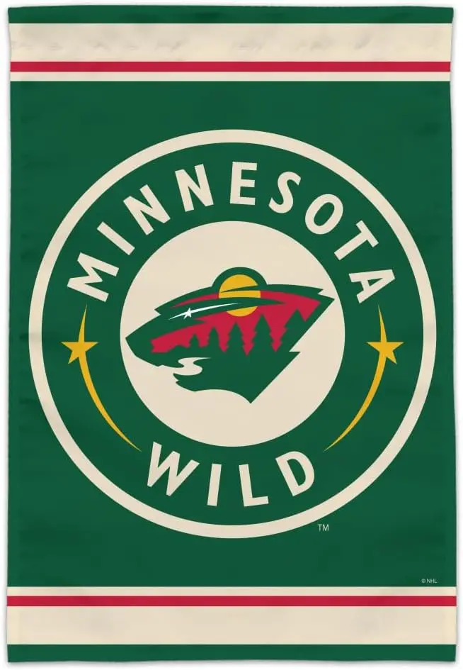 Minnesota Wild Logo Garden Yard Flag