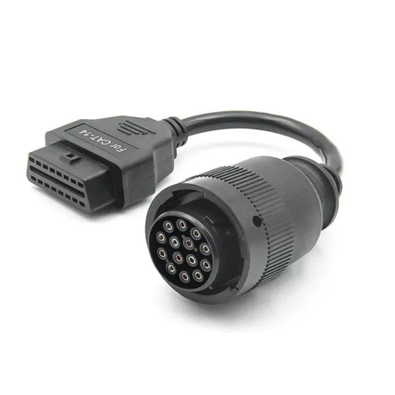 Cat ETアダプター、Carter ET3トラックアクセサリー用14ピンから16ピンOBD2ケーブル