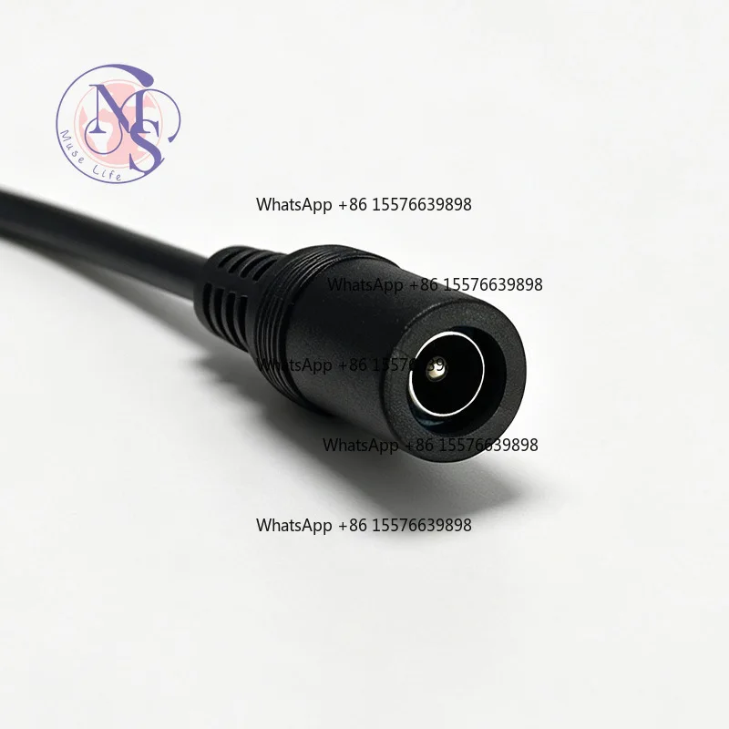 DC5521 Female to M12 3Pin Female Charging Adapter Cable, 3-core Aviation Socket Balance Scooter Power Conversion Wire