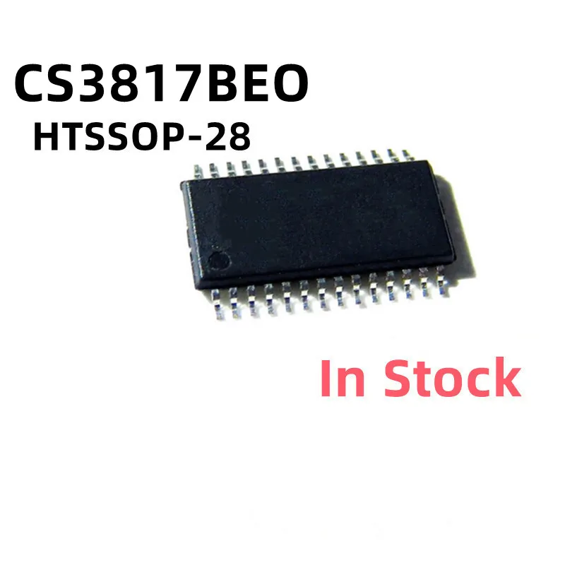 10PCS/LOT CS3817BEO CS3817BE0 HTSSOP-28 LCD TV Class D audio power amplifier chip IC In Stock