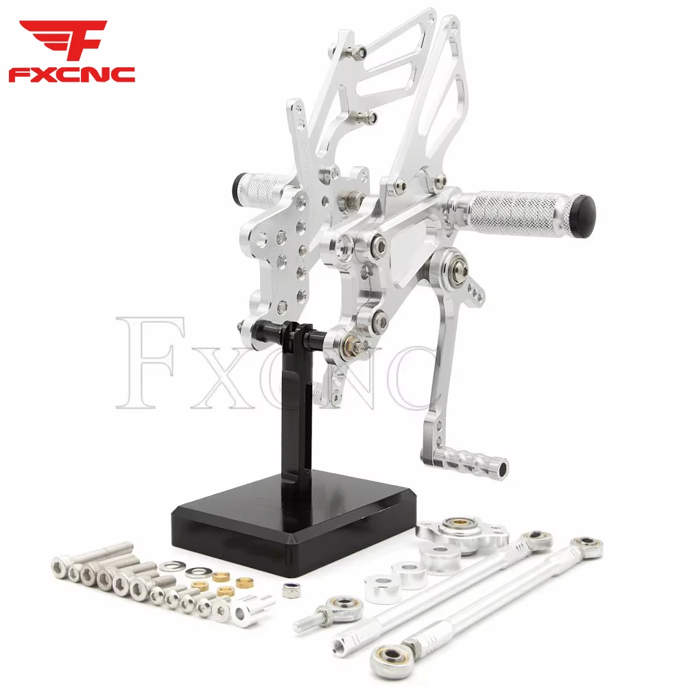 

For HONDA CBR600RR 2003-2006 CNC Aluminum Motorcycle Adjustable Footrest Rearsets Rear Sets Foot Pegs