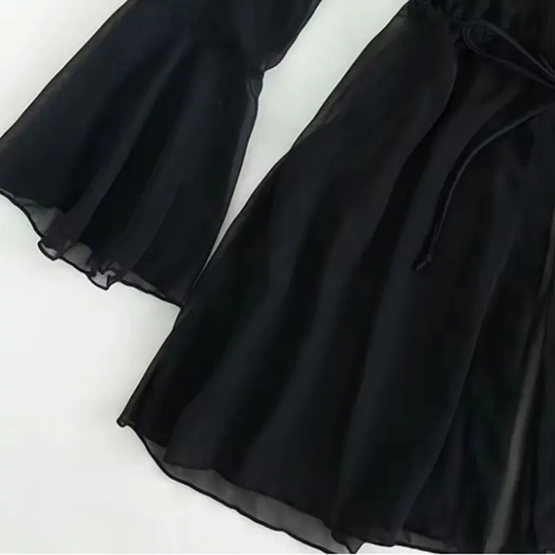 مثير انظر من خلال بيكيني التستر الجوف خارج شبكة محبوك فستان الشاطئ الأبيض الكروشيه تونك الصيف بلايز ملابس الشاطئ لباس سباحة