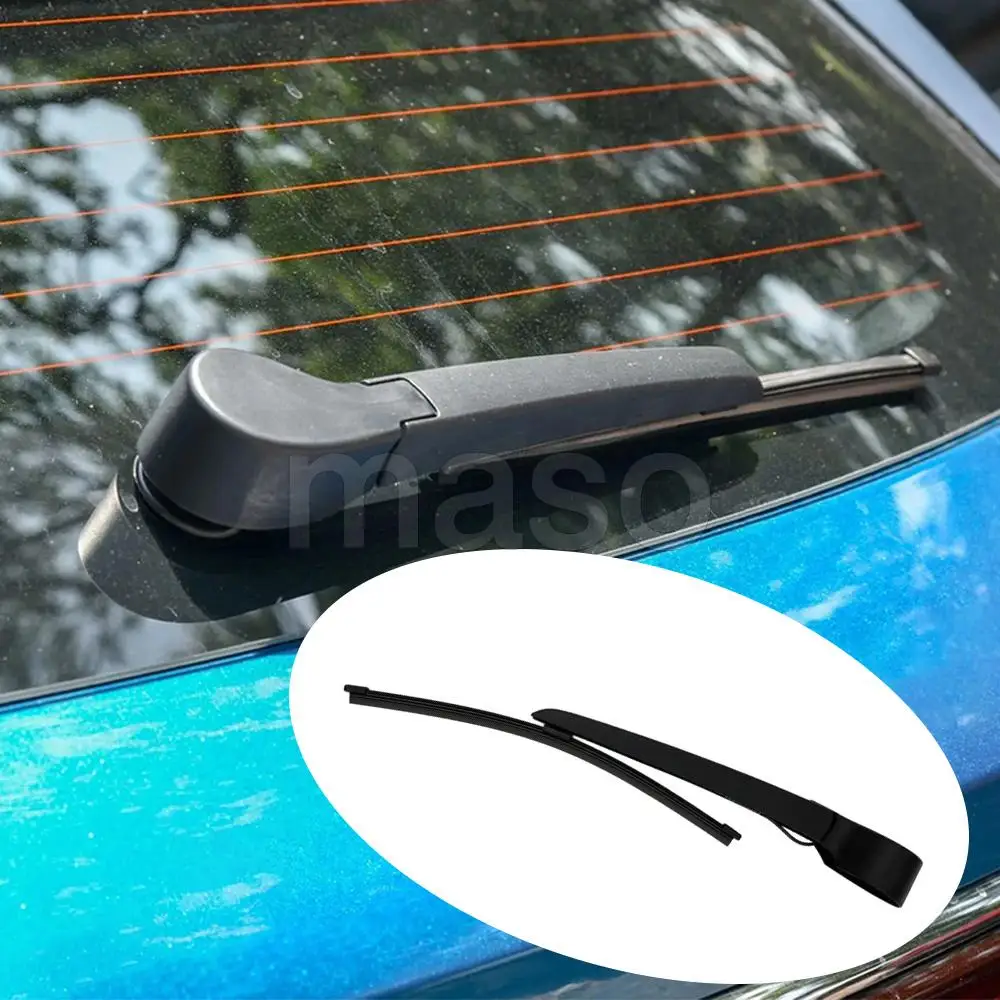 Braço e lâmina do limpador de para-brisa traseiro, conjunto de lâminas para byd yuan plus atto 3 2022 2023 2024, acessórios para janela de vidro do carro