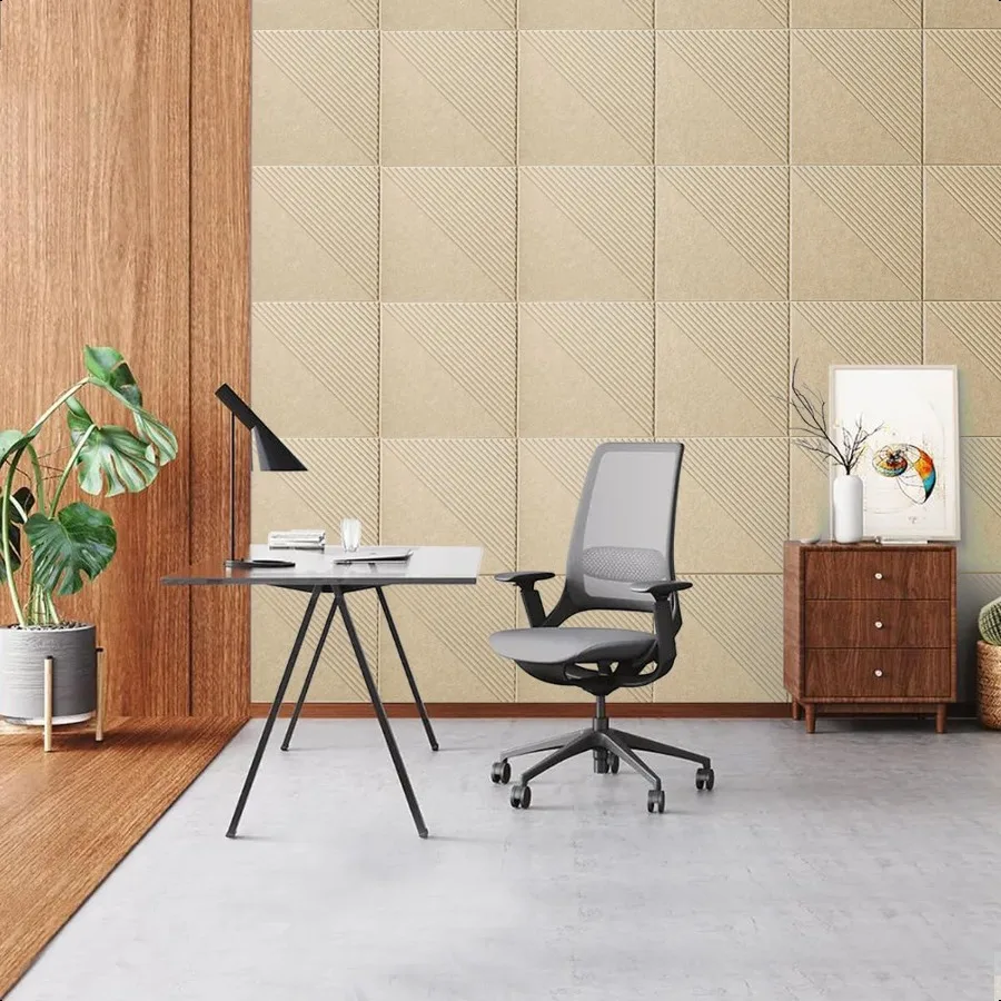 لوح فلين كبير للجدران مقاس 48 بوصة × 36 بوصة 12 عبوة من بلاط الحائط مع علامات تبويب لاصقة آمنة قابلة للإزالة لوحة الفلين للمكتب Pinboard Bu #2