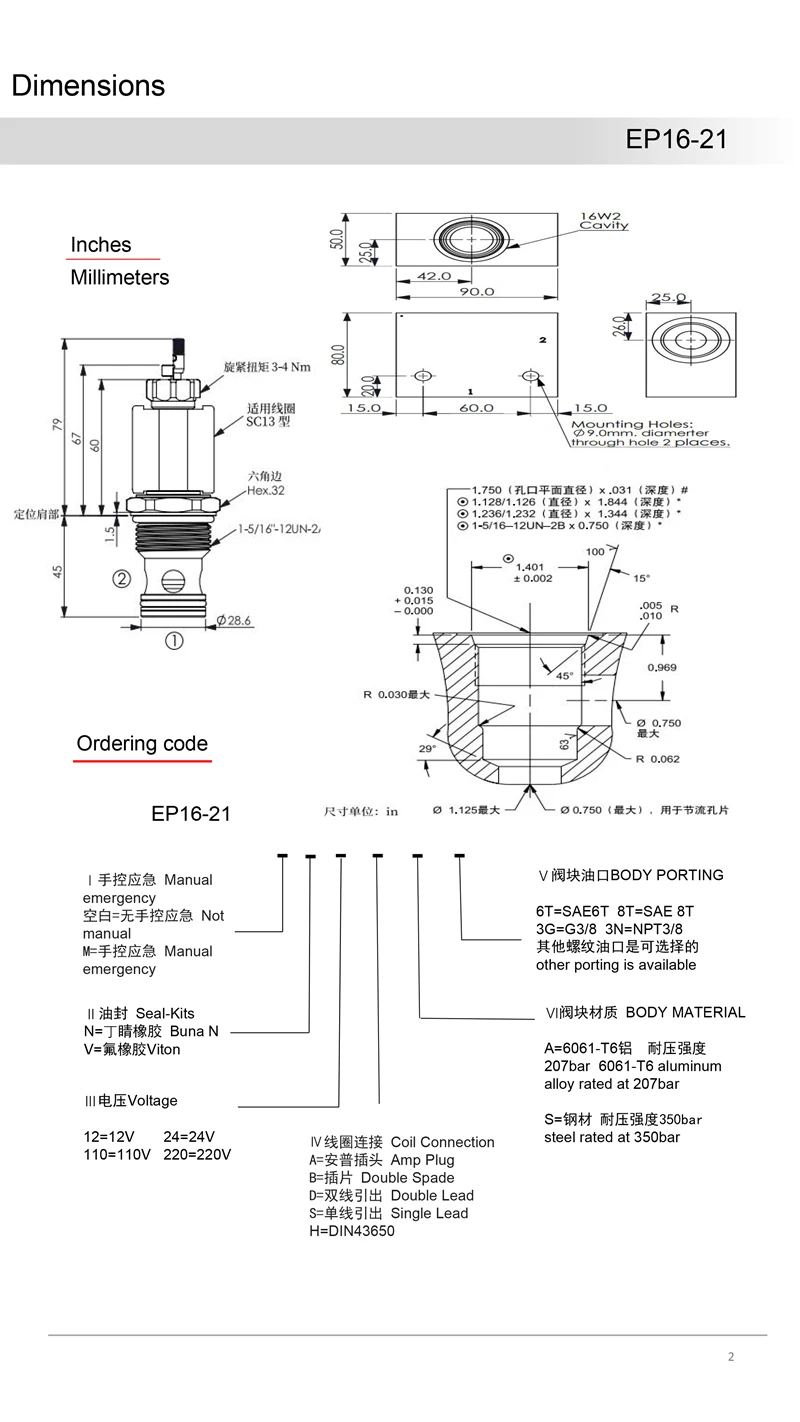 Magnetventil High Quality Hydraulik — Detail 2