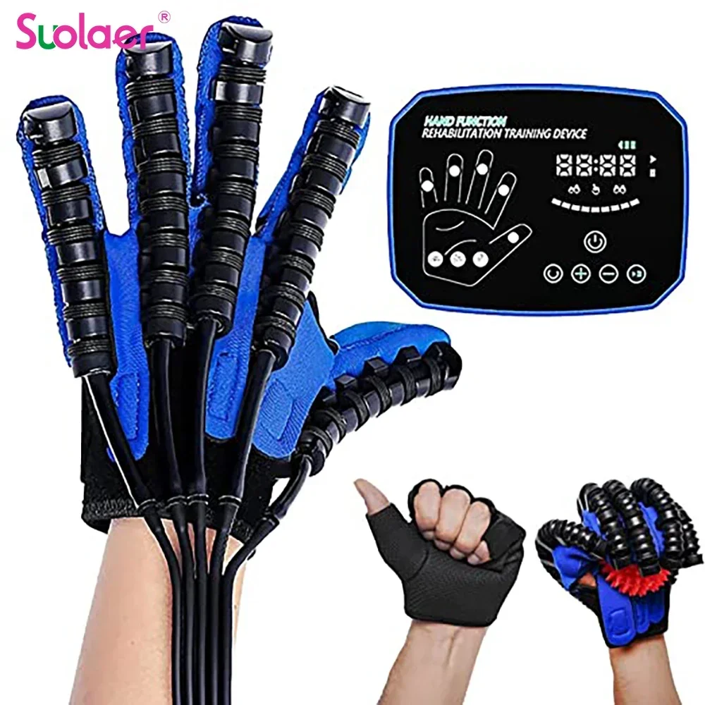 

Hand Function Rehabilitation Robot Gloves Hemiplegia Cerebral Infarction Medical Training Physiotherapy Glove Finger Exerciser