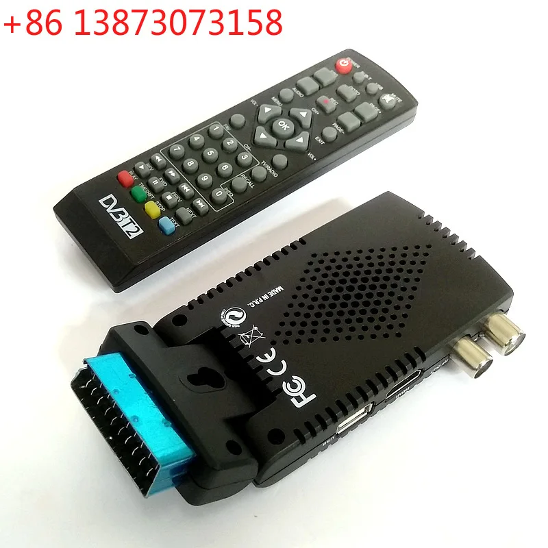 2026 Spain DVB-T2 H.265 1080P HD TDT Europe Terrestrial TV Receiver Decoder EPG Mini Scart for Italy France Poland with YouTube