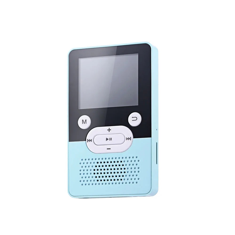مشغل موسيقى صغير T9 مقاس 1.8 بوصة 4 جيجا بايت/8 جيجا بايت صغير MP3 MP4 HIFI يدعم TXT الكتاب الإلكتروني ساعة توقيت مسجل FM