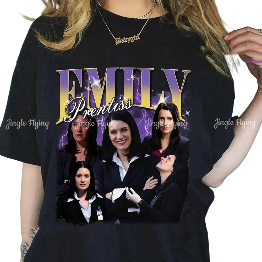 Vintage Emily Prentiss Shirt Criminal Minds Tee Unisex T-Shirt