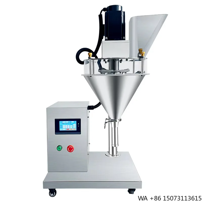 Bench Top Auger Powder Filling  for Spice Coffee Milk Digital Control Precise Dosing