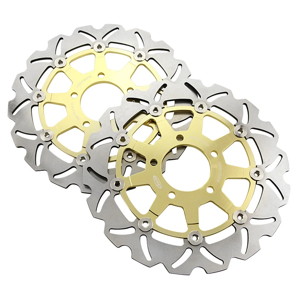 Motorcycle Front Brake Disc Rotors for Brake Disc for Suzuki SV650 SV650S GSX600F GSF650/GSF650S BANDIT GSX750F Gold