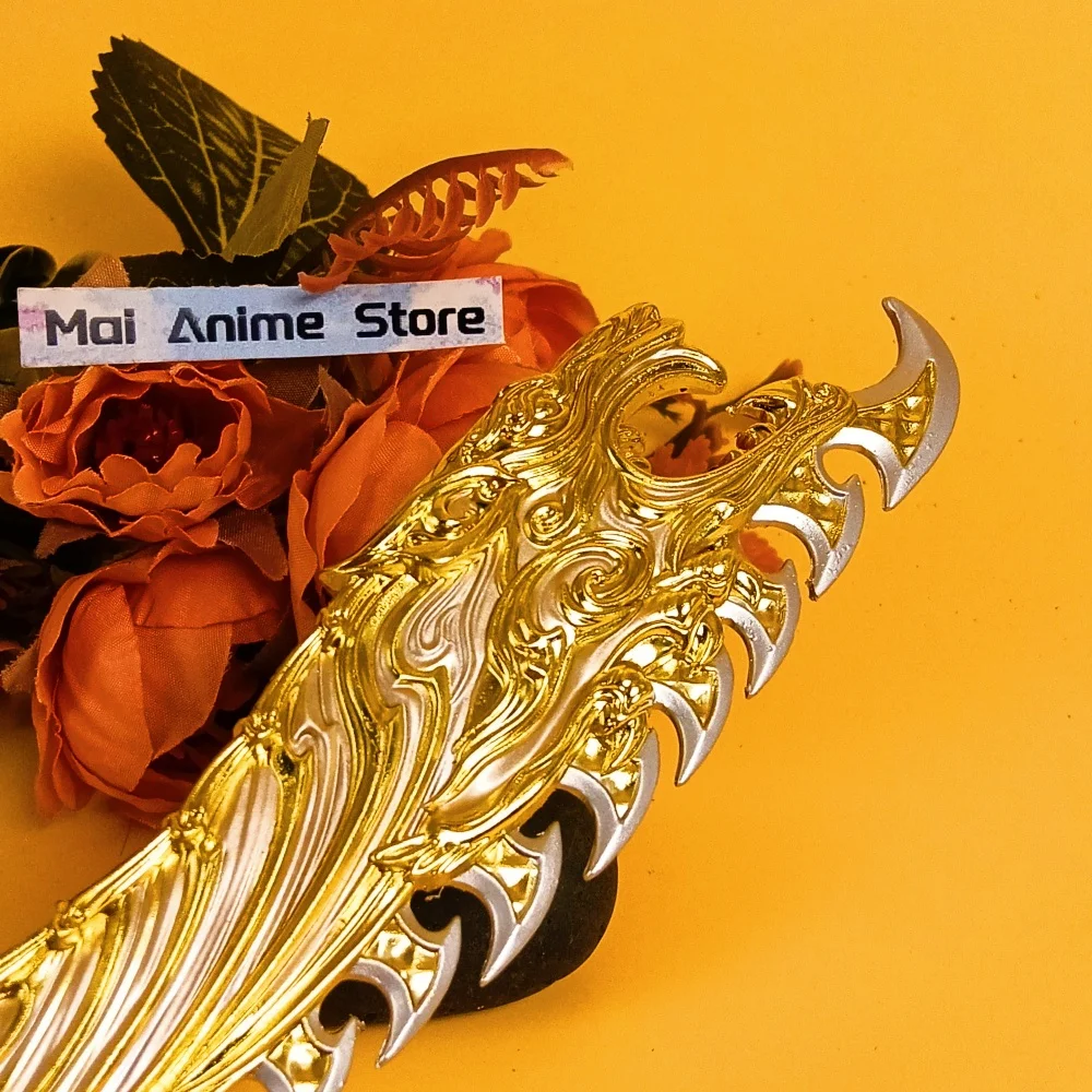 11 بوصة معدنية ناراكا بليدبوينت كاتانا الأصلي الساموراي صابر الصلب السيف Ainme الحجم الحقيقي اليابانية كاتانا دمشق السيف لعبة هدية #5