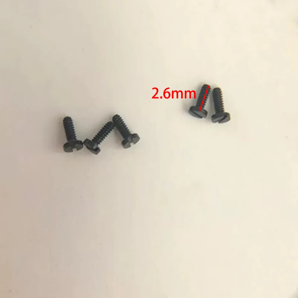 Watch Accessories Bridge Screws Suitable for  8500 Movement Black Bridge Screws 2.6mm/2.2mm Compatible Replacement Part