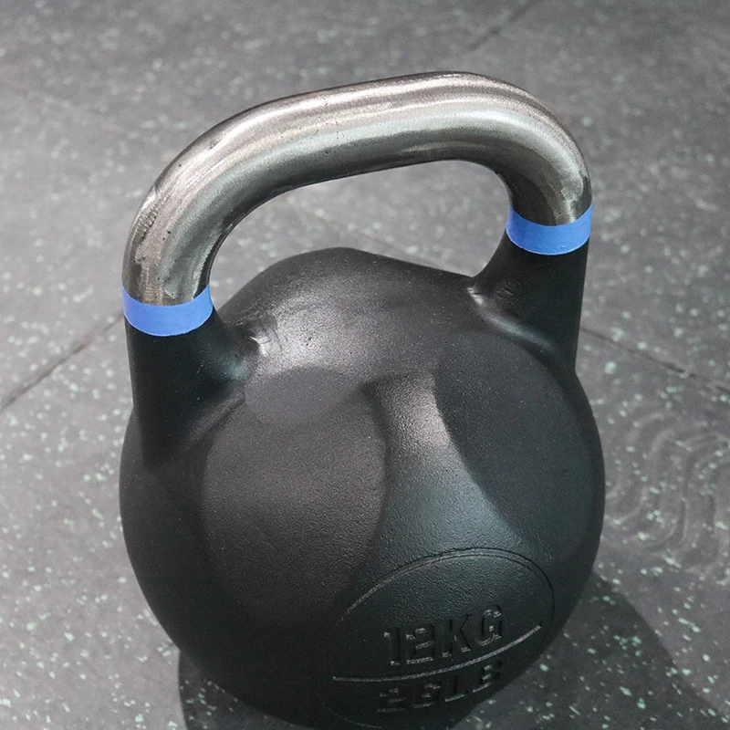 Premium Single Piece Molded Competition Kettlebell With Advanced Coated Sand Technology Industrial Weightlifting Supply