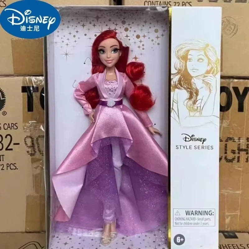 

Disney Paradise, принцесса Ариэль, кукла, мультяшная фигурка, модель, милый ребенок, коллекционные украшения, украшение для девочки, кукольная игрушка, подарочная коробка на день рождения