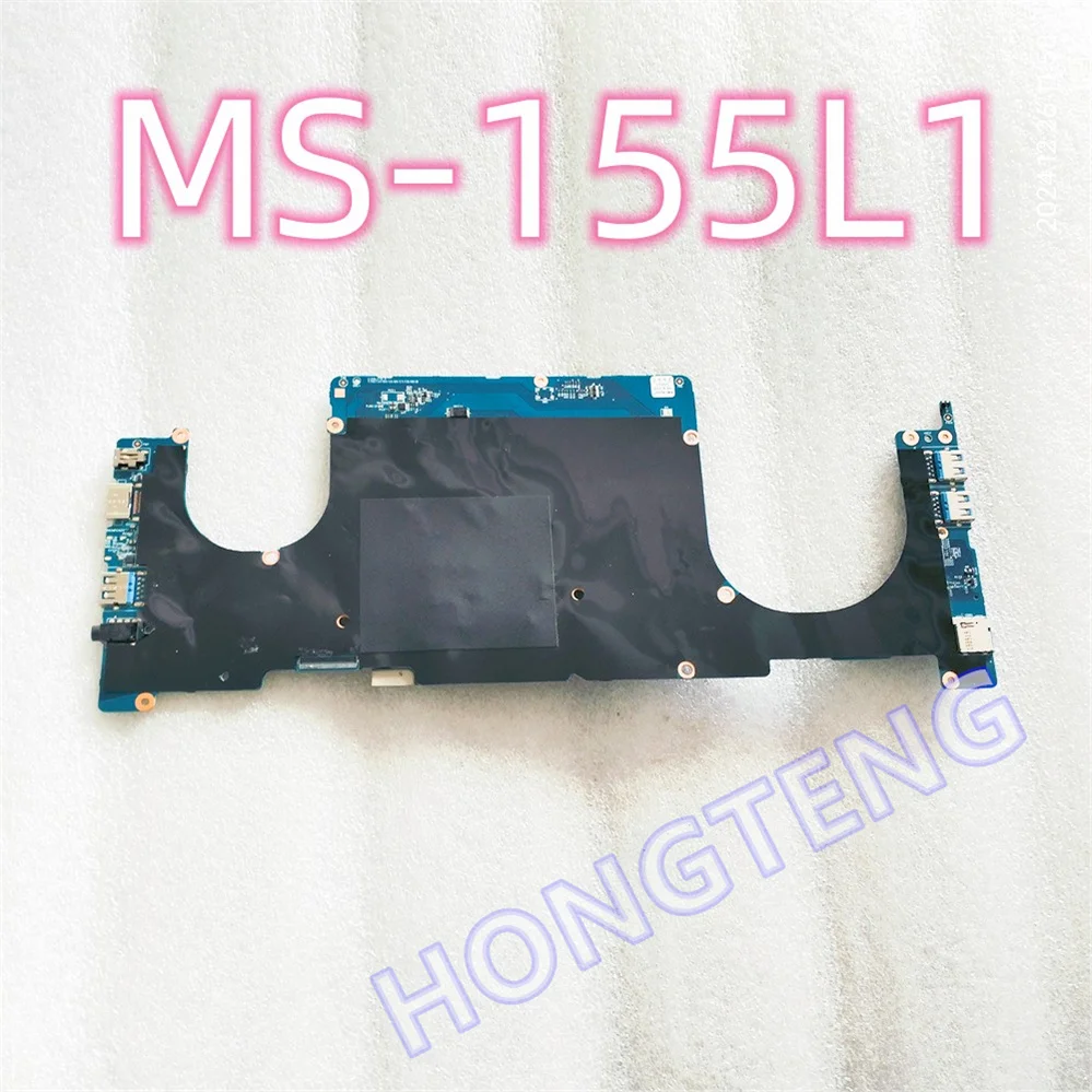 Original FOR MSI Modern 15 A5M MS-155L MS-155L1 LAPTOP MOTHERBOARD WUTH R5-5500U CPU  TEST OK