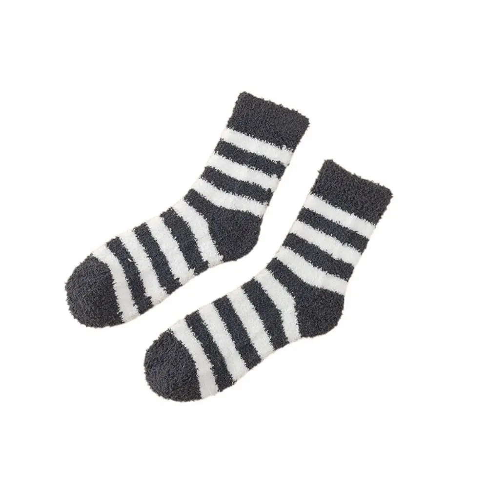 Thickened Plush Socks Creative Harajuku Ins Middle Tube Socks Sleep Socks Male Hosiery Floor Socks Streetwear