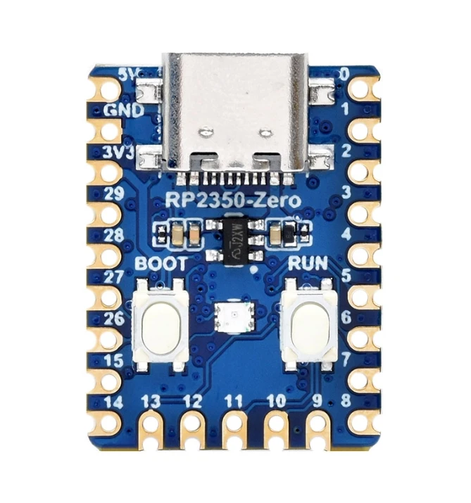 (In Stock) Raspberry Pi Pico 2 RP2350 USB A C Development Board RP2350 Zero, Waveshare RP2350A USB Development Board image 5