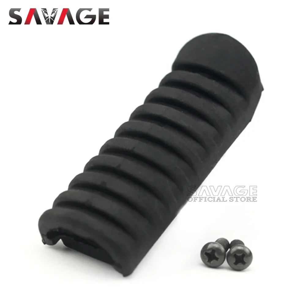 Front Footrest Foot Peg Rubber Cover For KAWASAKI NINJA 250R 400R 650 1000 ZRX 400/1100/1200/R ER6N ER-6F Motorcycle Accessories