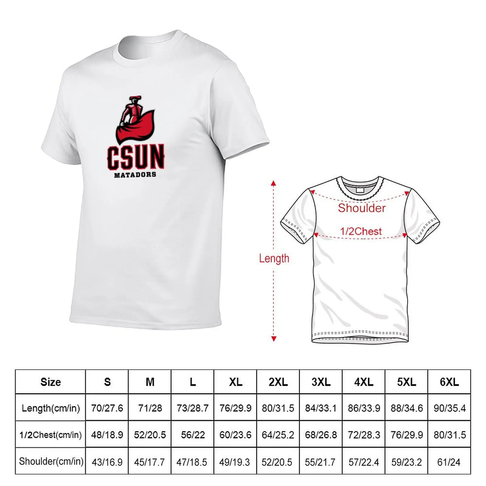 The CSUN Matadors T-Shirt Work Outdoor Short Sleeve Tee