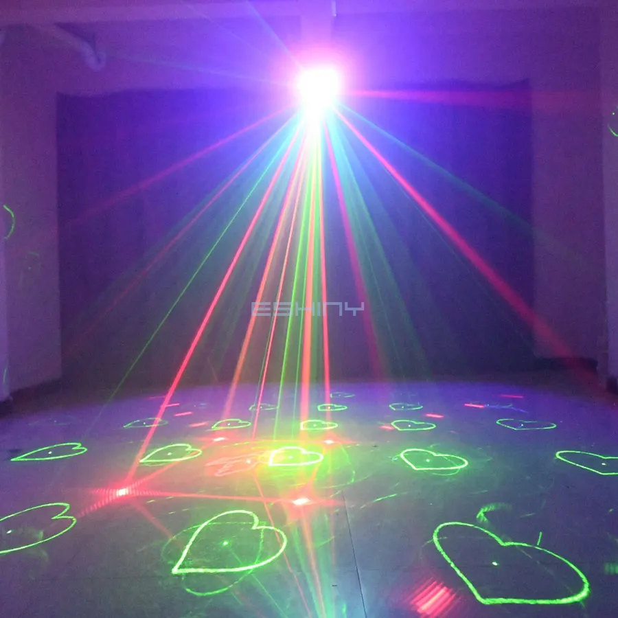 Imagem -03 - Rgb Onda de Água Luz Estroboscópica uv rg Laser 60 Padrões Projetor Tingido Iluminação Palco dj Disco Dmx Ktv Lâmpada Party Dance G35n6 6in 1