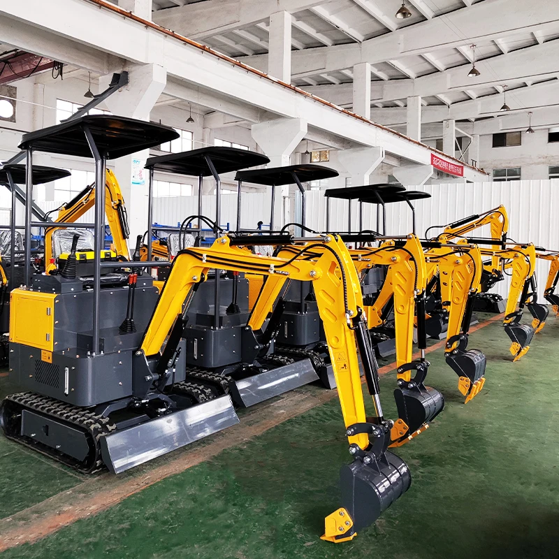 تخصيص الصينية رخيصة الثمن للحفارة الصغيرة الهيدروليكية الصغيرة مايكرو الزاحف باجر حفار الديزل حفارة صغيرة