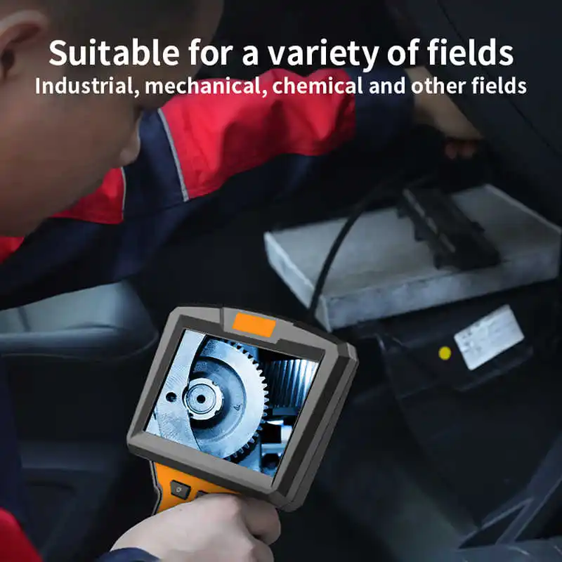 DVR 5M Cable Waterproof IP67 1080P,8mm Diameter Camera Head, SYANSPAN Pipe Inspection Camera Security System Car Inspect