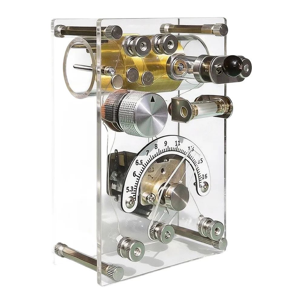 Ore detection For crystal radio kit with interchangeable modules for terrain-specific mineral exploration tasks