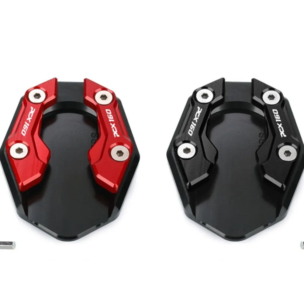 

Motorcycle Side Stand Pad Plate Kickstand Enlarger Support For Honda PCX125 PCX150 PCX160 PCX 125 150 160 2021-2023 2024 2025