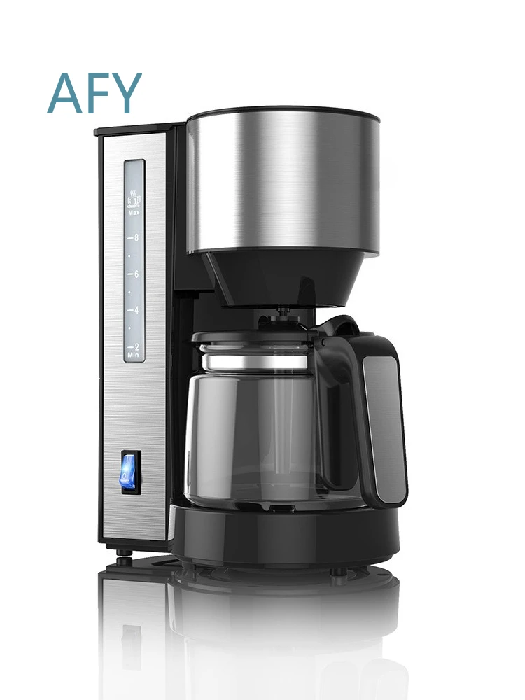 Stainless Steel Tea Maker for Household Use American Drip Coffee Maker for Home Kitchen Office Brewing Equipment Coffee Tea